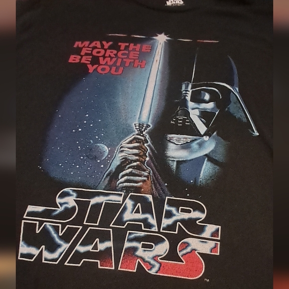 Mens Star Wars "May The Force Be With You" - Picture 2 of 4